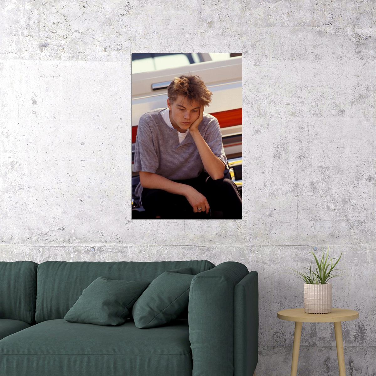Hot Leonardo Dicaprio Young Boy Photo Poster Wall Art Print Home Wall Decor - xonomax