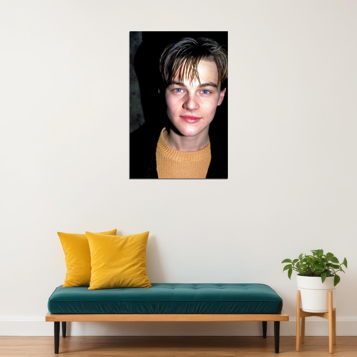 Hot Leonardo Dicaprio Young Boy Poster Wall Art Print Home Wall Decor - xonomax