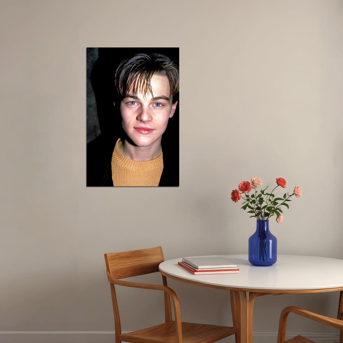 Hot Leonardo Dicaprio Young Boy Poster Wall Art Print Home Wall Decor - xonomax