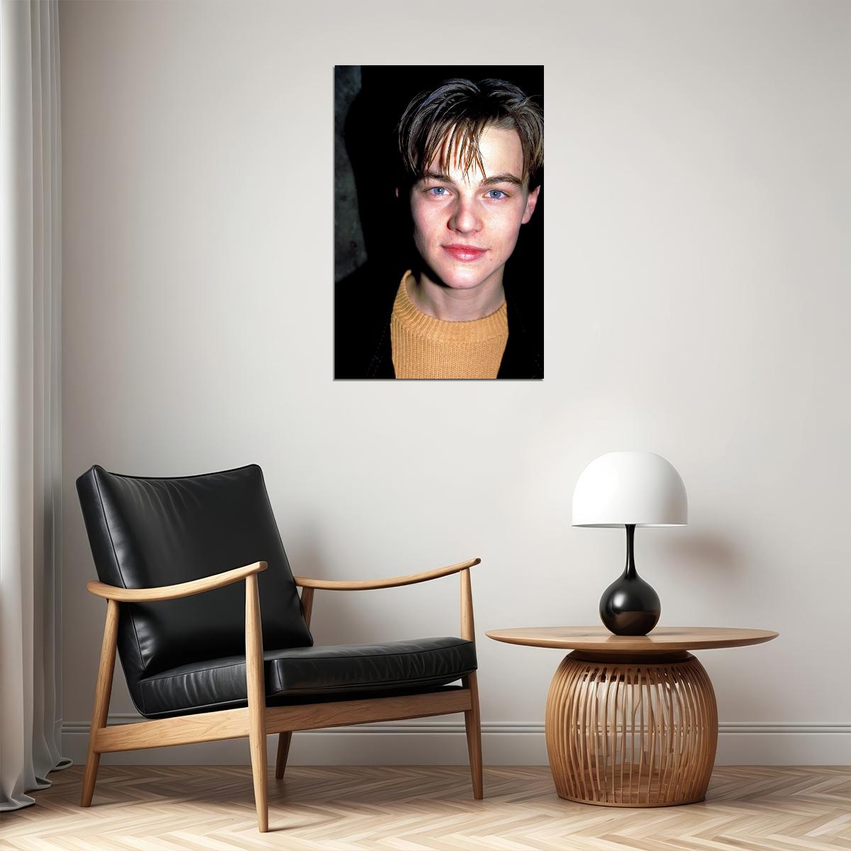 Hot Leonardo Dicaprio Young Boy Poster Wall Art Print Home Wall Decor - xonomax