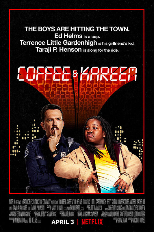 Coffee And Kareem 2020 Movie Action Comedy Poster Wall Art Print Home Wall Decor - xonomax
