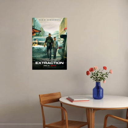 Extraction Out Of The Fire Movie Thriller Poster Wall Art Print Home Wall Decor - xonomax