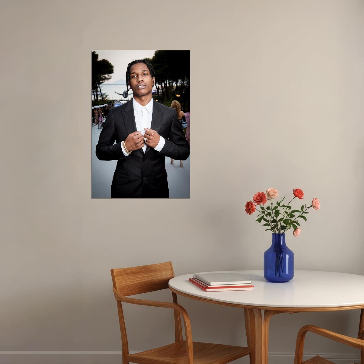 Hot Asap Rocky Rap Music Singer Picture Poster Wall Art Print Home Wall Decor - xonomax