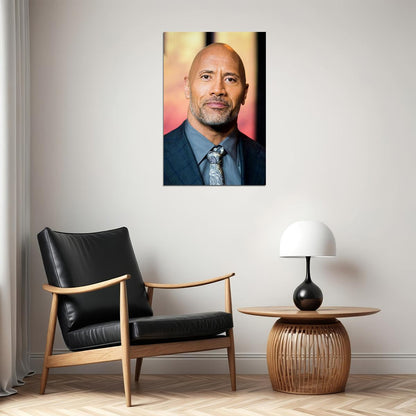 Hot The Rock Dwayne Johnson Football Player Poster Wall Art Print Home Wall Decor - xonomax