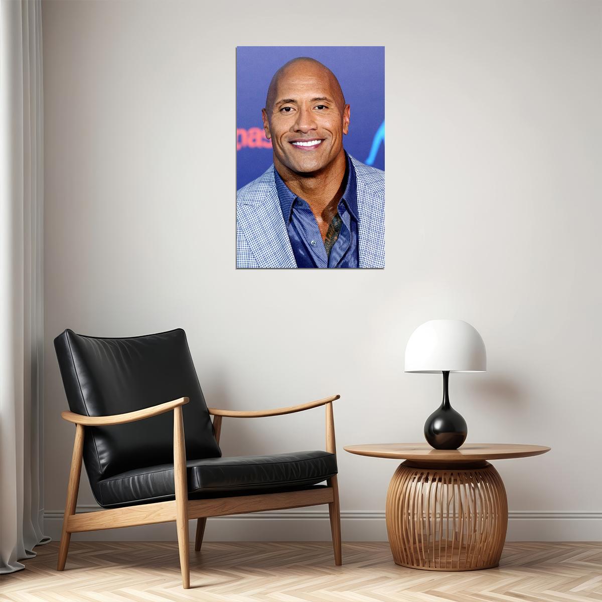 Hot The Rock Dwayne Johnson Artist Poster Wall Art Print Home Wall Decor - xonomax
