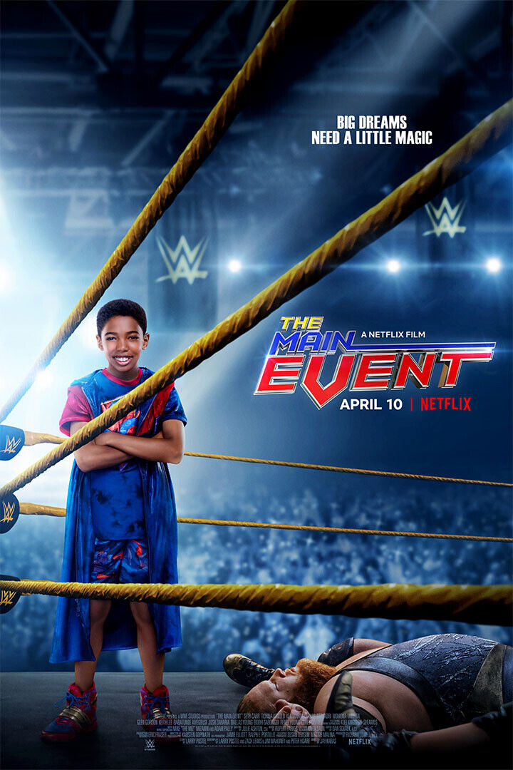 The Main Event Movie 2020 Tv Show Action Comedy Poster Wall Art Print Home Wall Decor - xonomax