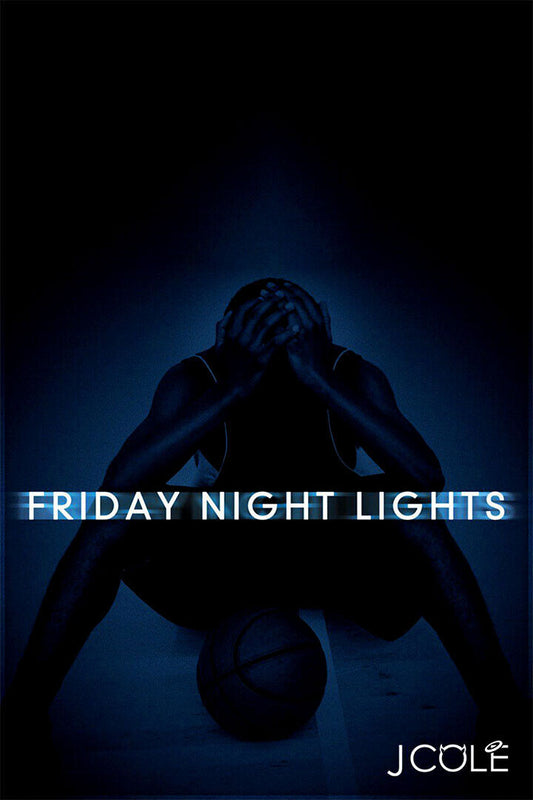 J Cole Friday Night Lights Rap Artist Music 2020 Poster Wall Art Print Home Wall Decor - xonomax