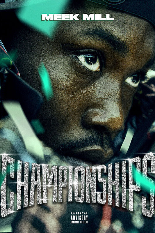 Meek Mill Championships Rap Artist Music 2020 Poster Wall Art Print Home Wall Decor - xonomax