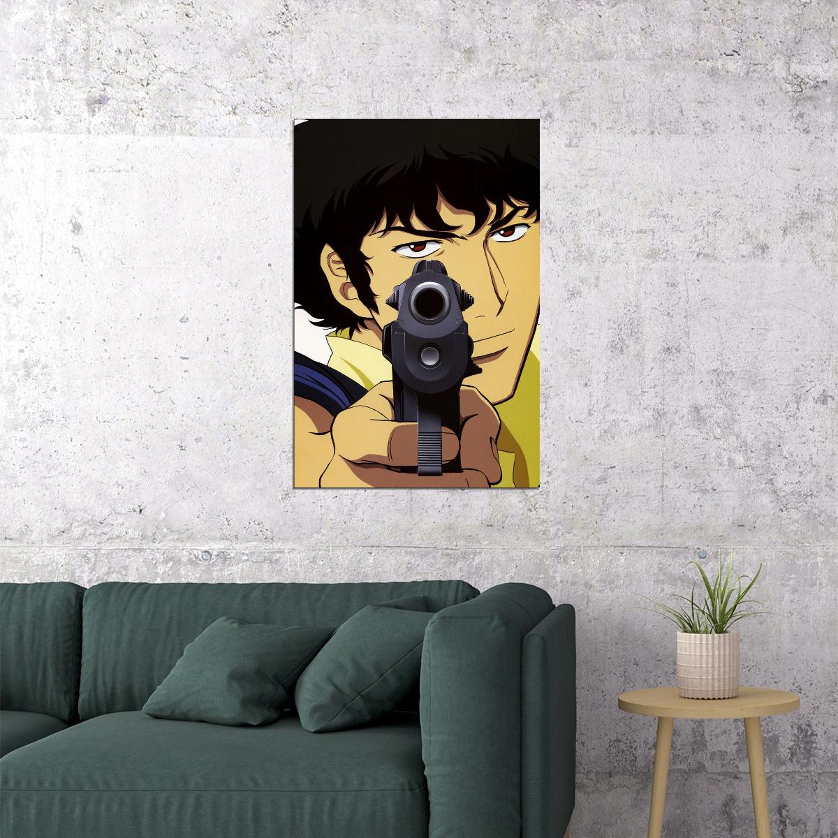 Hot Cowboy Bebop Science Fiction Animation Poster Wall Art Print Home Wall Decor