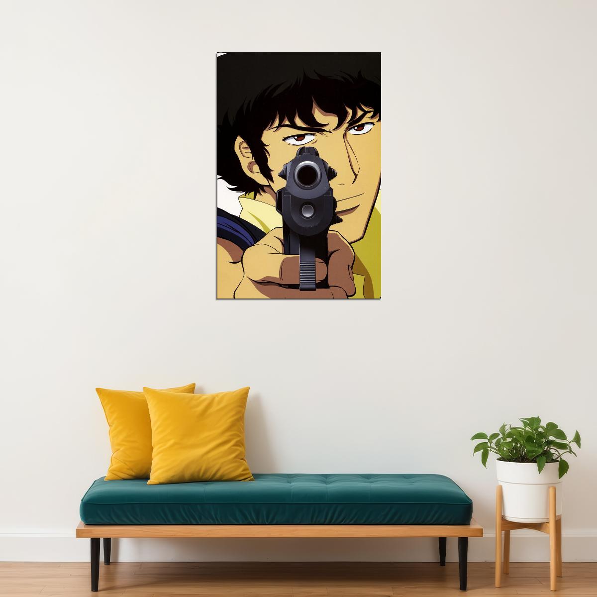Hot Cowboy Bebop Science Fiction Animation Poster Wall Art Print Home Wall Decor