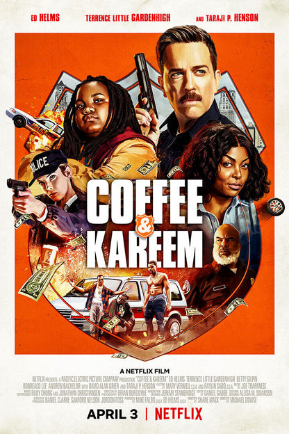 Coffee And Kareem Movie 2020 April Action Comedy Poster Wall Art Print Home Wall Decor - xonomax