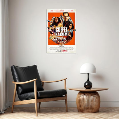 Coffee And Kareem Movie 2020 April Action Comedy Poster Wall Art Print Home Wall Decor - xonomax