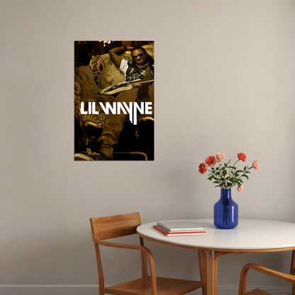 Lil Wayne Rebirth Rap Artist Music 2020 Poster Wall Art Print Home Wall Decor - xonomax