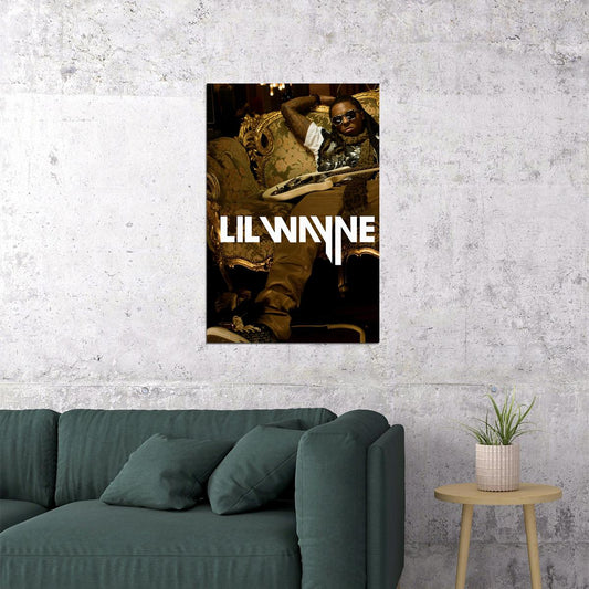 Lil Wayne Rebirth Rap Artist Music 2020 Poster Wall Art Print Home Wall Decor - xonomax