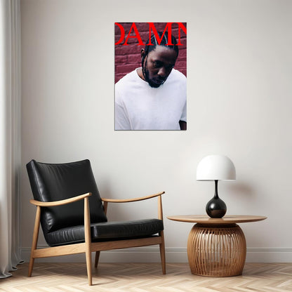 Kendrick Lamar Damn 2020 Rap Album Singer Poster Wall Art Print Home Wall Decor - xonomax