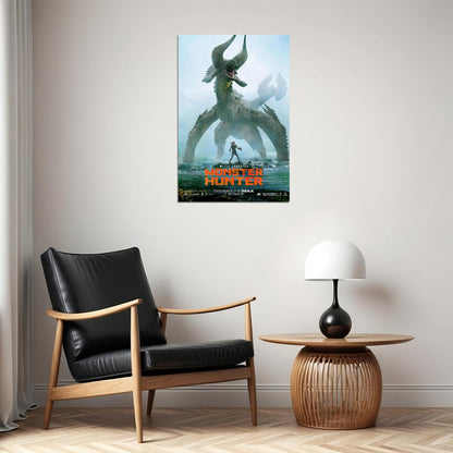 Monster Hunter Movie Milla Jovovich Adventure Poster Wall Art Print Home Wall Decor - xonomax