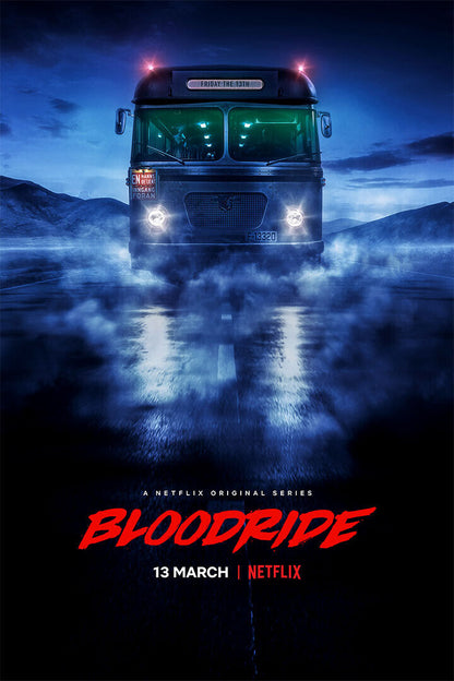 Bloodride Movie 2020 March Horror Thriller Mystery Poster Wall Art Print Home Wall Decor - xonomax