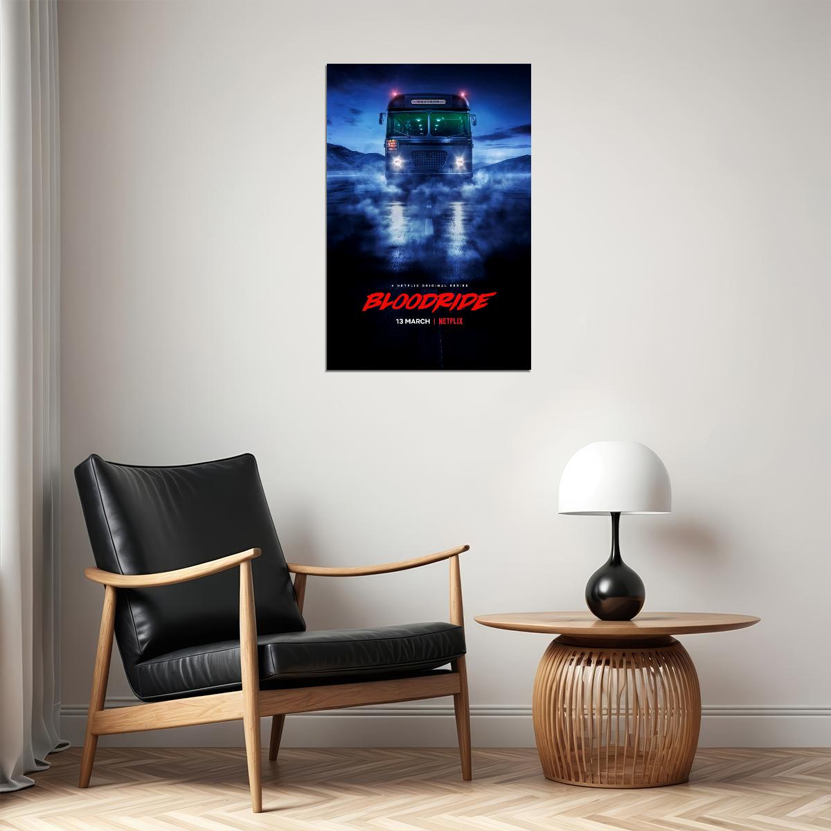 Bloodride Movie 2020 March Horror Thriller Mystery Poster Wall Art Print Home Wall Decor - xonomax