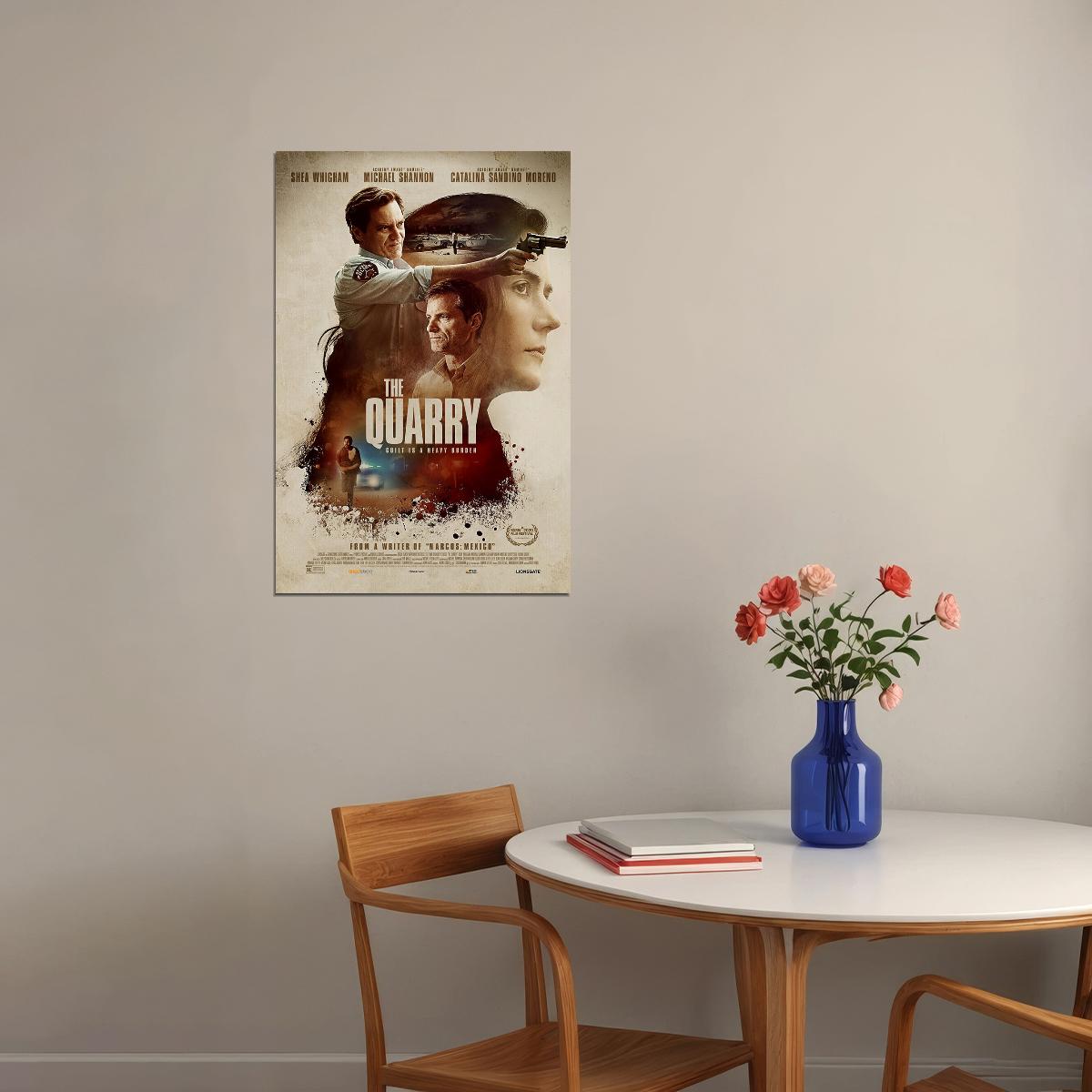 The Quarry Movie 2020 Mystrey Thriller Crime Poster Wall Art Print Home Wall Decor - xonomax