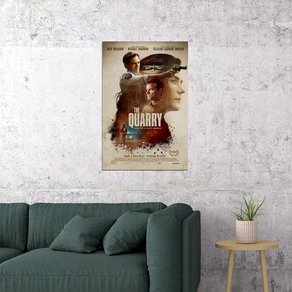 The Quarry Movie 2020 Mystrey Thriller Crime Poster Wall Art Print Home Wall Decor - xonomax