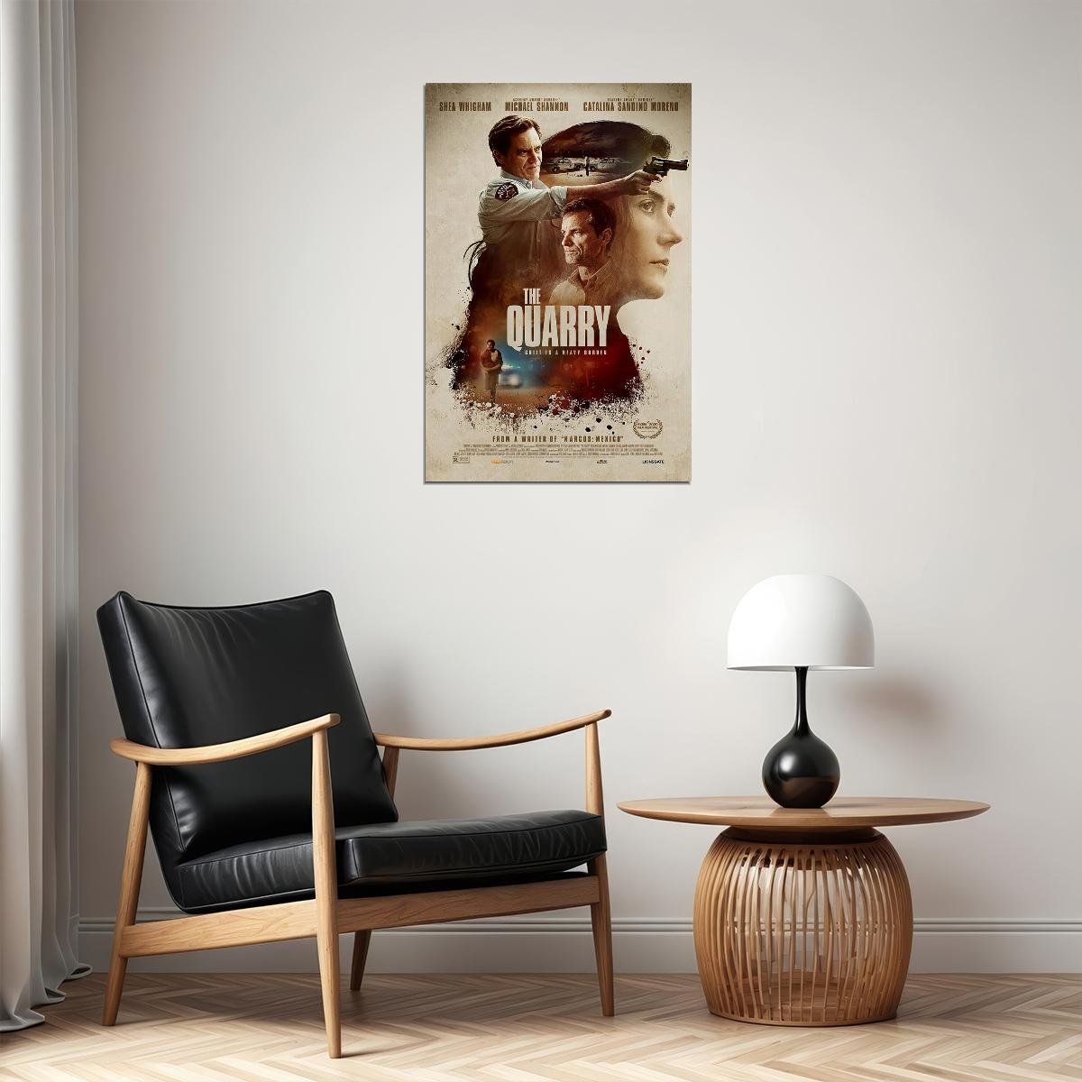 The Quarry Movie 2020 Mystrey Thriller Crime Poster Wall Art Print Home Wall Decor - xonomax