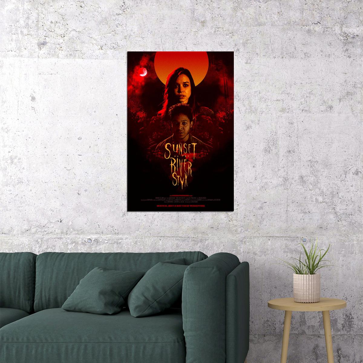 Sunset On The River Styx Movie Horror Thriller Poster Wall Art Print Home Wall Decor - xonomax