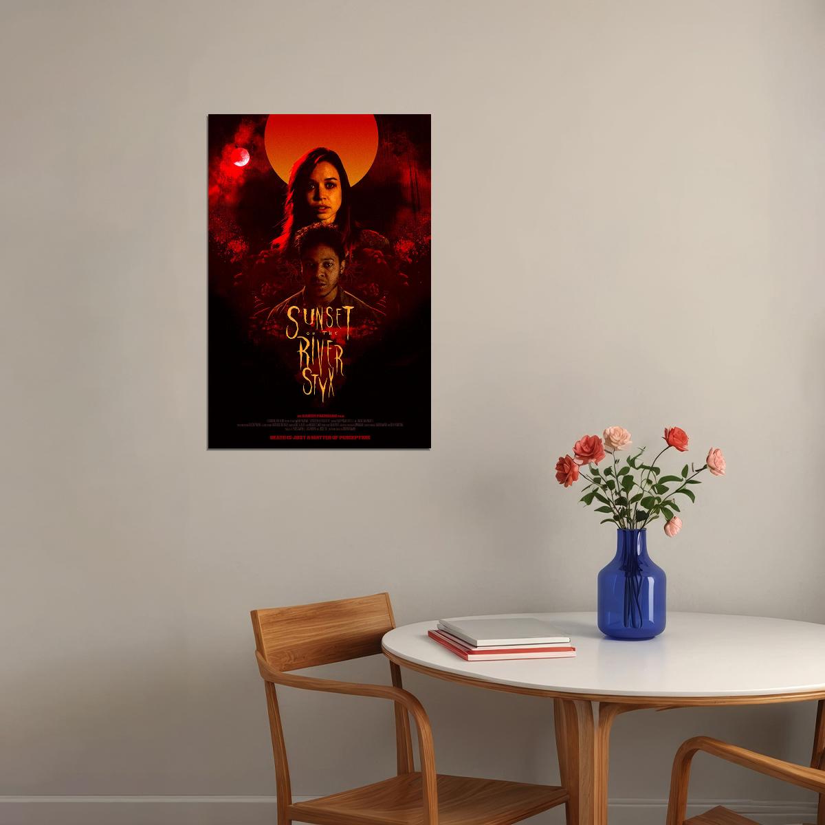 Sunset On The River Styx Movie Horror Thriller Poster Wall Art Print Home Wall Decor - xonomax