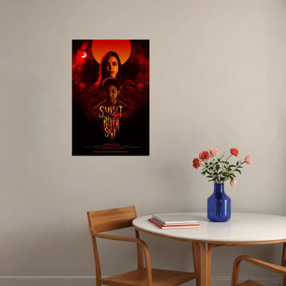 Sunset On The River Styx Movie Horror Thriller Poster Wall Art Print Home Wall Decor - xonomax