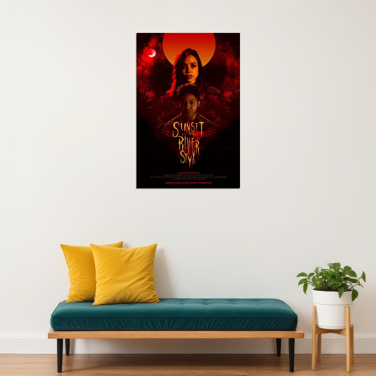Sunset On The River Styx Movie Horror Thriller Poster Wall Art Print Home Wall Decor - xonomax