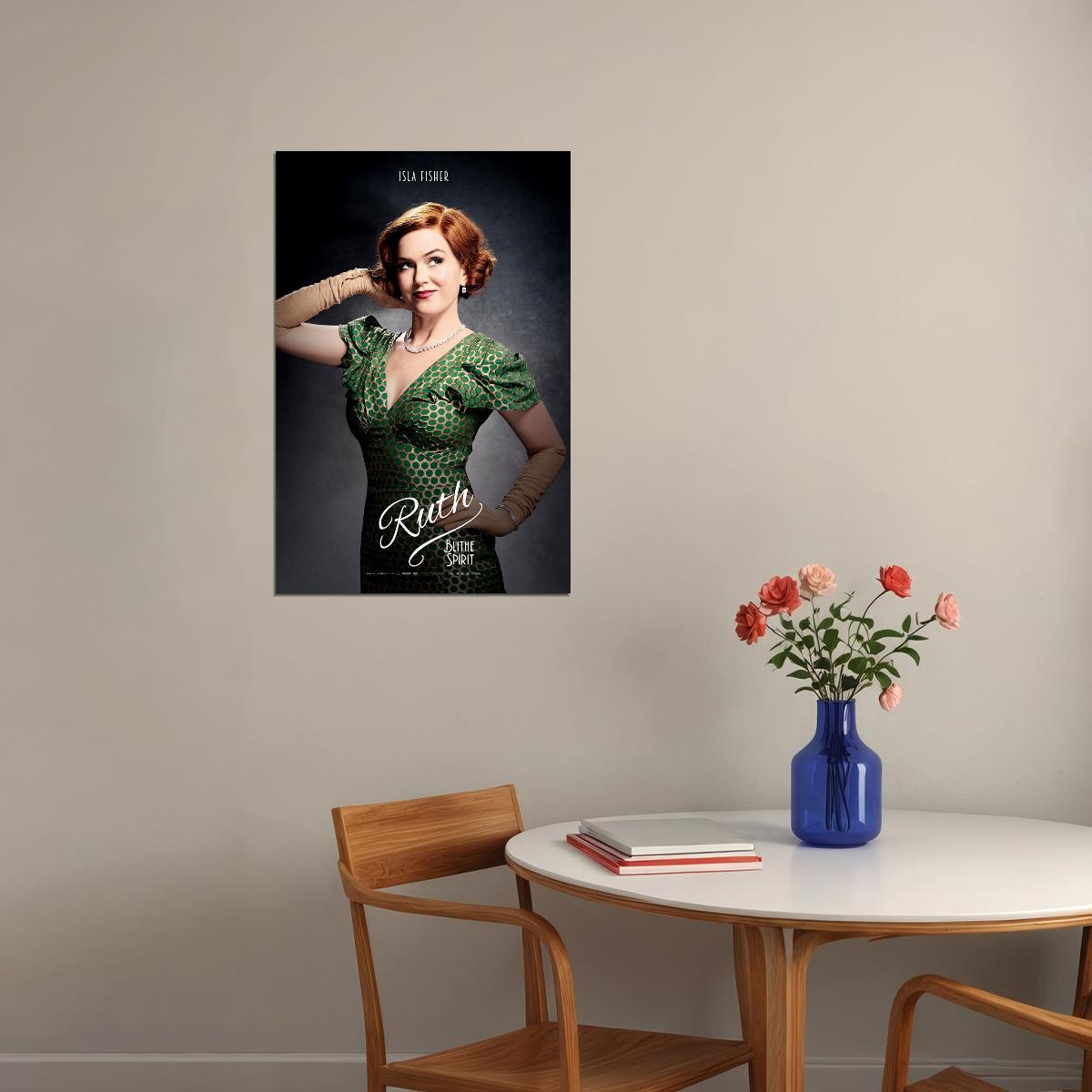 Blithe Spirit Movie 2020 Fantasy Romantic Comedy Poster Wall Art Print Home Wall Decor - xonomax