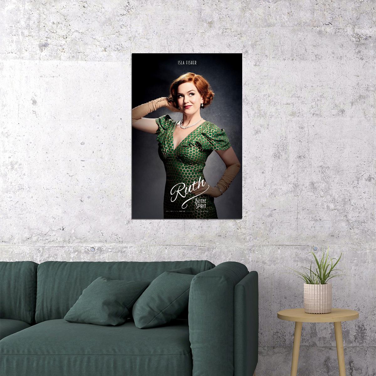 Blithe Spirit Movie 2020 Fantasy Romantic Comedy Poster Wall Art Print Home Wall Decor - xonomax