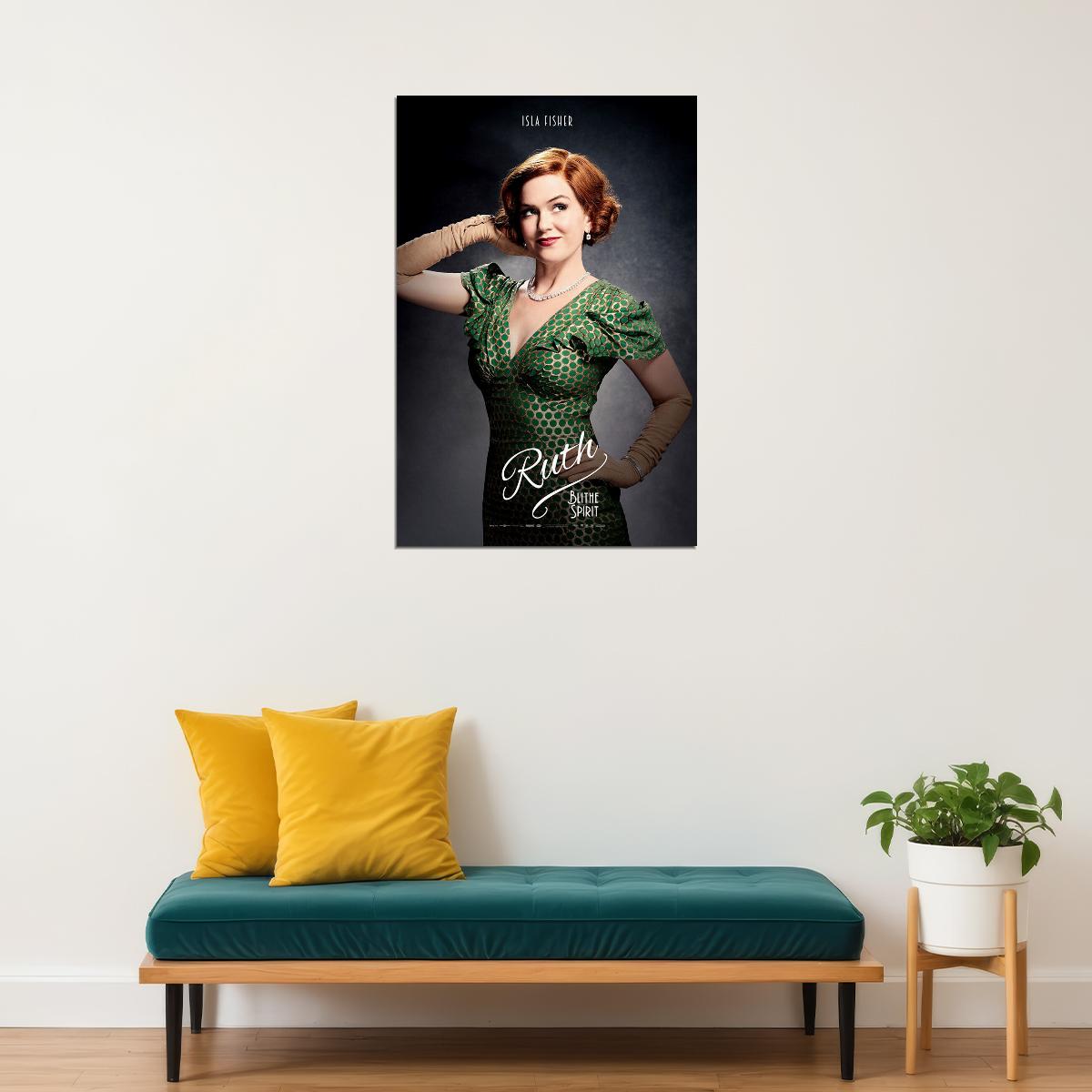Blithe Spirit Movie 2020 Fantasy Romantic Comedy Poster Wall Art Print Home Wall Decor - xonomax