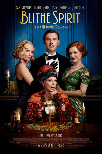 Blithe Spirit Movie 2020 Comedy Fantasy Romantic Poster Wall Art Print Home Wall Decor - xonomax