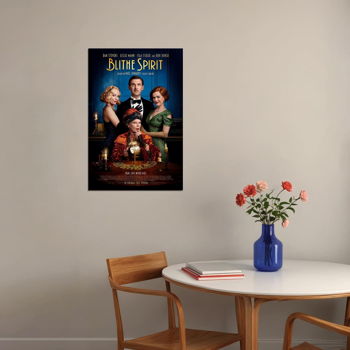 Blithe Spirit Movie 2020 Comedy Fantasy Romantic Poster Wall Art Print Home Wall Decor - xonomax