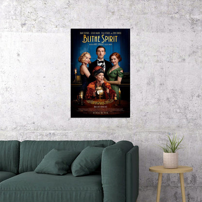 Blithe Spirit Movie 2020 Comedy Fantasy Romantic Poster Wall Art Print Home Wall Decor - xonomax