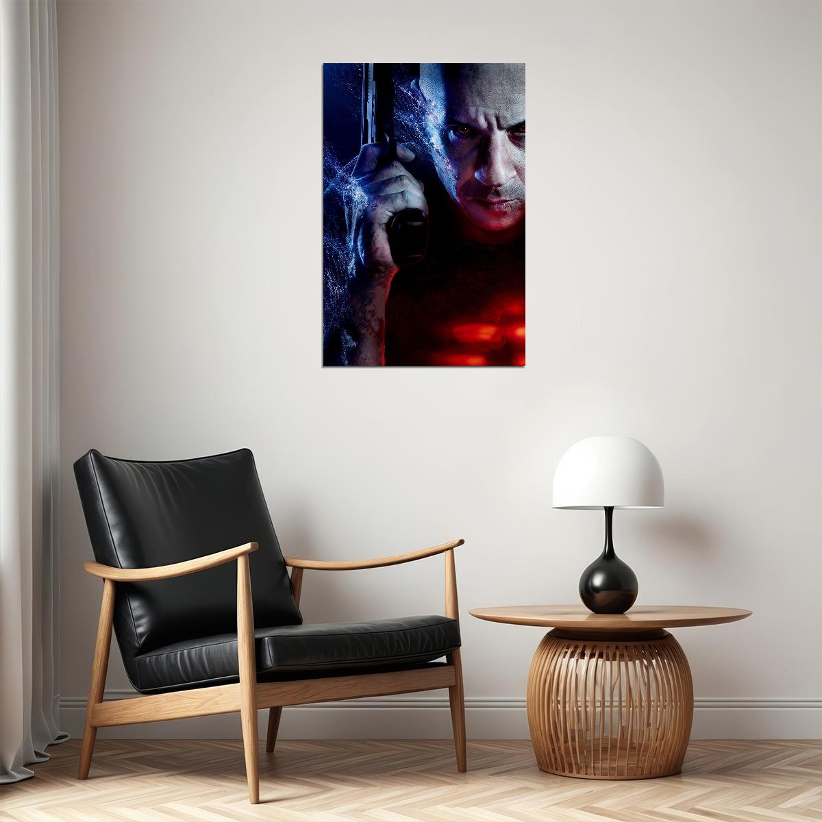 Bloodshot Movie 2020 Vin Diesel Adventure Action Poster Wall Art Print Home Wall Decor - xonomax