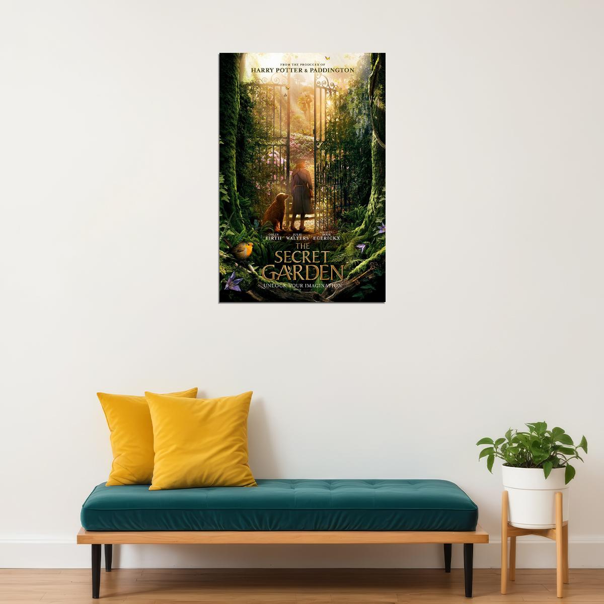 The Secret Garden Movie 2020 Fantasy Poster Wall Art Print Home Wall Decor - xonomax
