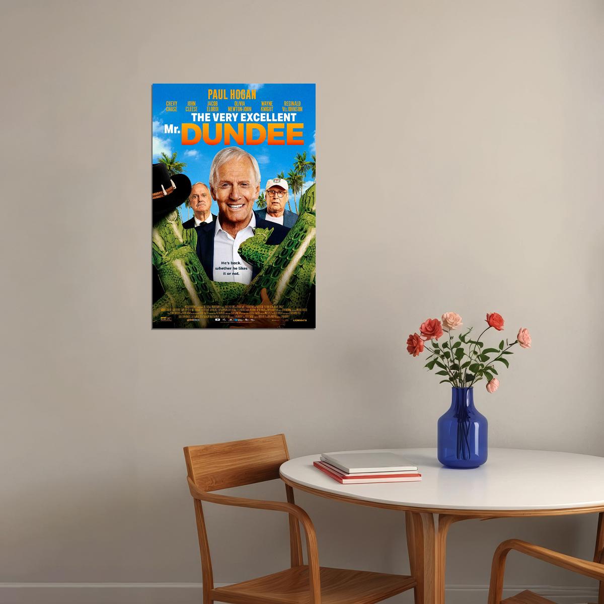 The Very Excellent Mr. Dundee Movie 2020 Comedy Poster Wall Art Print Home Wall Decor - xonomax