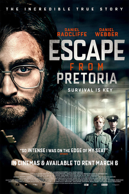 Escape From Pretoria 2020 Movie Thriller Poster Wall Art Print Home Wall Decor - xonomax