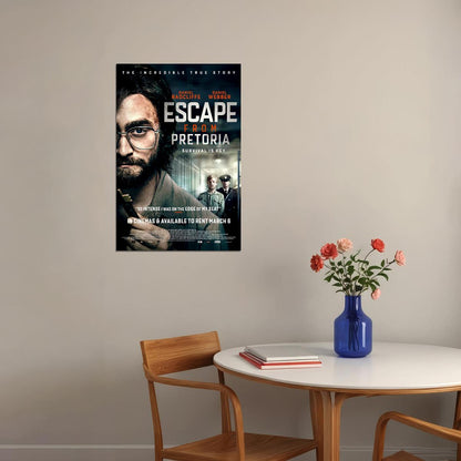 Escape From Pretoria 2020 Movie Thriller Poster Wall Art Print Home Wall Decor - xonomax