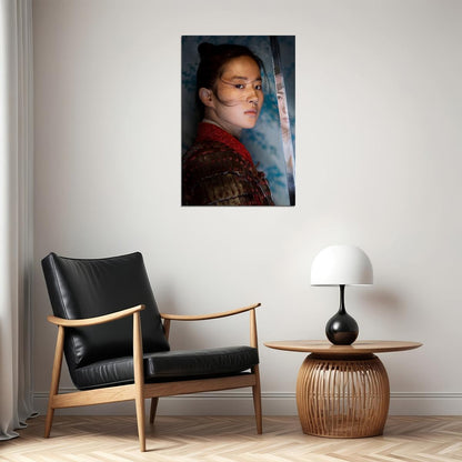 Mulan 2020 Movie Yifei Liu Sexy Girl Adventure Poster Wall Art Print Home Wall Decor - xonomax