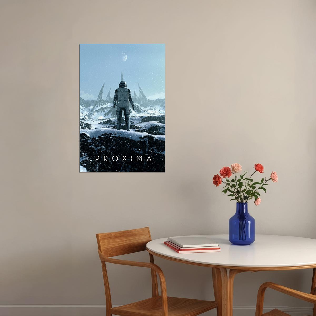 Proxima 2020 Movie Eva Green Action Adventure Dram Poster Wall Art Print Home Wall Decor - xonomax
