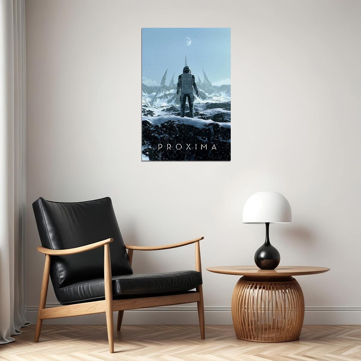 Proxima 2020 Movie Eva Green Action Adventure Dram Poster Wall Art Print Home Wall Decor - xonomax