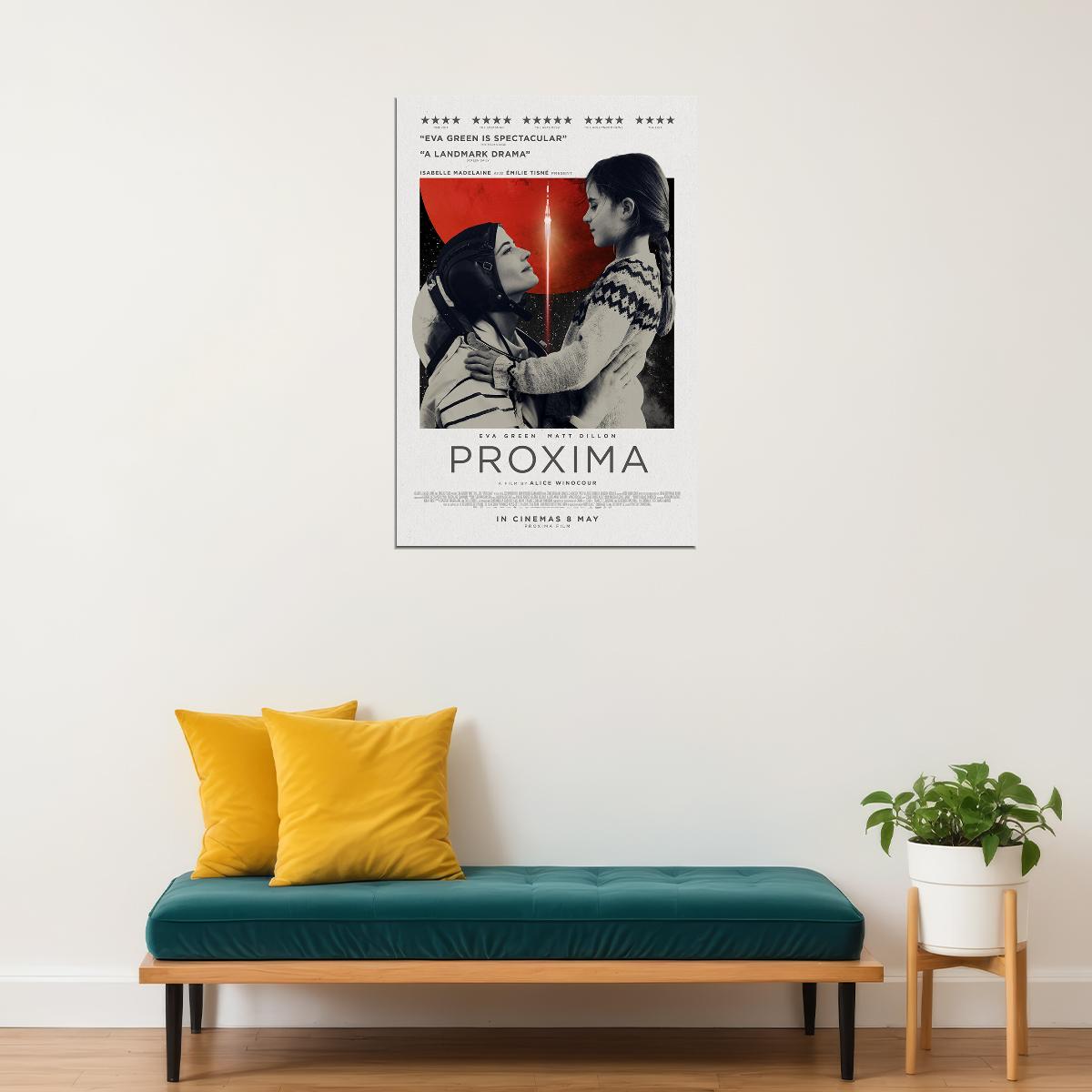 Proxima 2020 Movie Eva Green Drama Poster Wall Art Print Home Wall Decor - xonomax