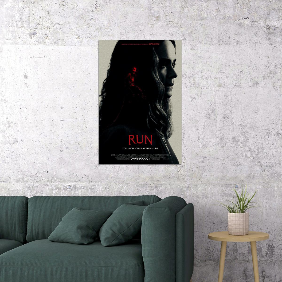 Run Movie 2020 Horror Mystery Thriller Poster Wall Art Print Home Wall Decor - xonomax