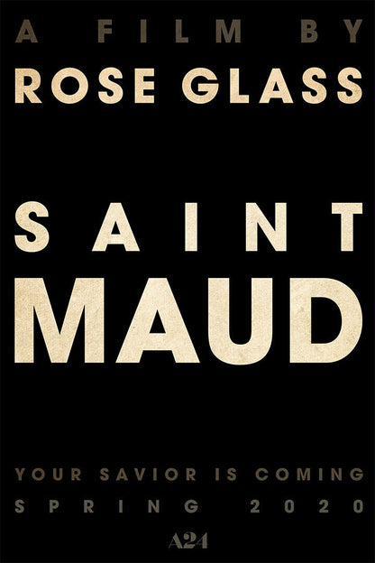 Saint Maud Movie 2020 Drama Horror Thriller Poster Wall Art Print Home Wall Decor - xonomax