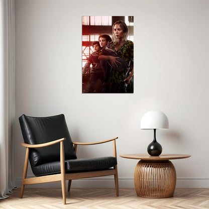 A Quiet Place Part Ii Movie Emily Blunt Horror Poster Wall Art Print Home Wall Decor - xonomax