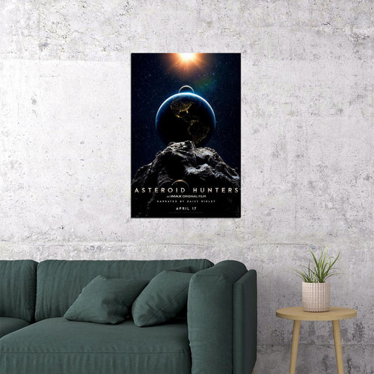 Asteroid Hunters Movie 2020 Science Fiction Poster Wall Art Print Home Wall Decor