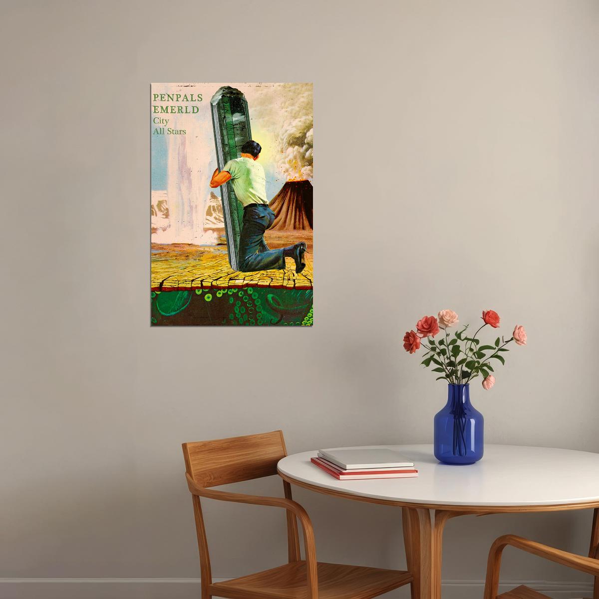Penpals And Emerldcity Music Album Cover Poster Wall Art Print Home Wall Decor - xonomax