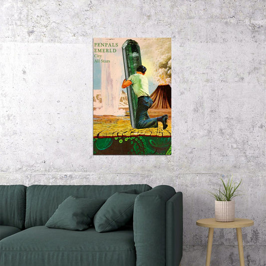 Penpals And Emerldcity Music Album Cover Poster Wall Art Print Home Wall Decor - xonomax